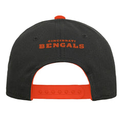 Cincinnati Bengals Youth Team Pre-Curved Adjustable Hat Black | NFL