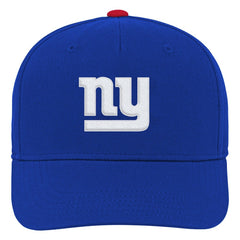 New York Giants Youth Team Pre-Curved Adjustable Hat Royal | NFL
