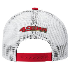 San Francisco 49ers Preschool Core Lockup Trucker Adjustable hat Scarlet | NFL