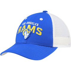 Los Angeles Rams Preschool Core Lockup Trucker Adjustable hat Royal | NFL