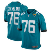 Ezra Cleveland Jacksonville Jaguars Game Jersey Teal | Nike for Sale