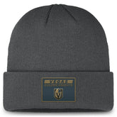 Vegas Golden Knights Fanatics Authentic Pro Cuffed Knit Hat - Gray - NHL