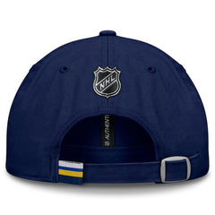 St. Louis Blues Fanatics Authentic Pro Prime Adjustable Hat - Navy - NHL