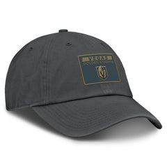 Vegas Golden Knights Fanatics Authentic Pro Prime Adjustable Hat - Gray - NHL