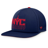 New York Rangers Fanatics Authentic Pro Hometown Rink Foam Trucker Snapback Hat - Navy/Red - NHL