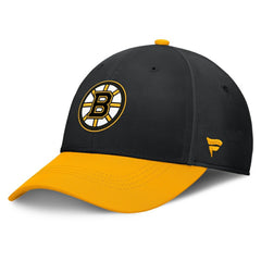 Boston Bruins Fanatics Authentic Pro Rink Flex Hat - Black/Gold - NHL