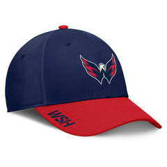 Washington Capitals Fanatics Authentic Pro Rink Flex Hat - Navy/Red - NHL