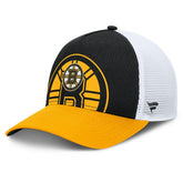 Boston Bruins Fanatics Authentic Pro A-Frame Rink Adjustable Hat - Black/Gold - NHL