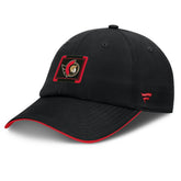 Ottawa Senators Fanatics Authentic Pro Ripstop Adjustable Hat - Black/Red - NHL