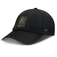 Vegas Golden Knights Fanatics Authentic Pro Ripstop Adjustable Hat - Gray/Black - NHL