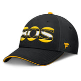 Boston Bruins Fanatics Authentic Pro Rink Team Code Flex Hat - Black/Gold - NHL