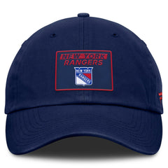 New York Rangers Fanatics Women's Authentic Pro Rink Adjustable Hat - Navy - NHL