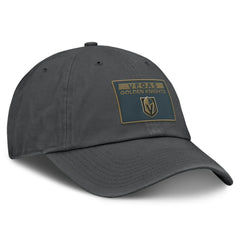 Vegas Golden Knights Fanatics Women's Authentic Pro Rink Adjustable Hat - Gray - NHL