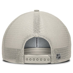 Pittsburgh Penguins Fanatics Women's Authentic Pro Road Trucker Adjustable Hat - Tan - NHL
