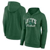 New York Jets Women's Victory Script Pullover Hoodie Green | Fanatics