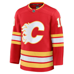 Jonathan Huberdeau Calgary Flames Fanatics Home Premium Jersey - Red - NHL