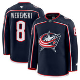 Zach Werenski Columbus Blue Jackets Fanatics Home Premium Jersey - Navy - NHL