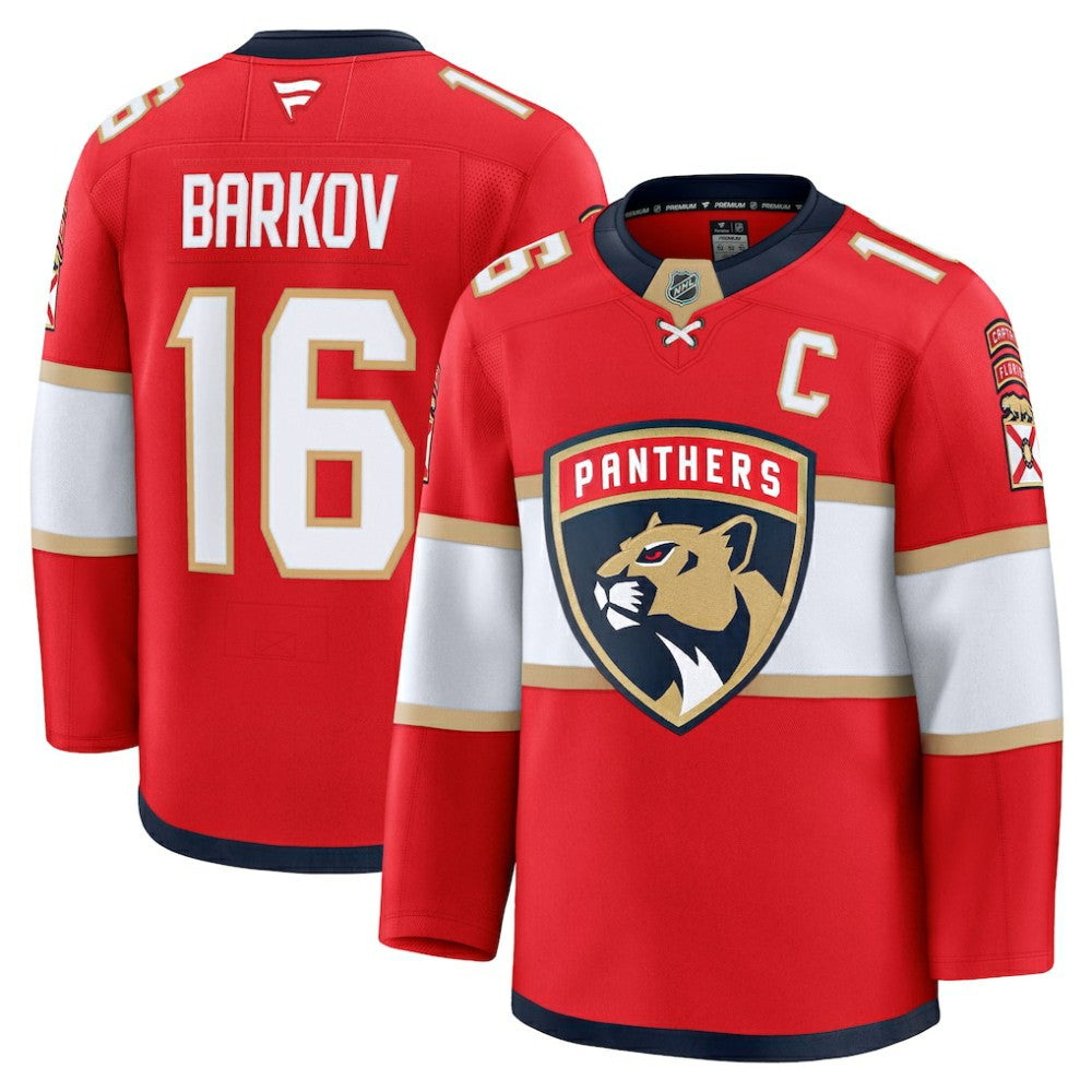 Aleksander Barkov Florida Panthers Fanatics Home Premium Jersey - Red - NHL