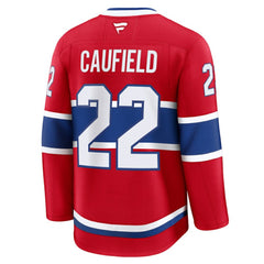 Cole Caufield Montreal Canadiens Fanatics Home Premium Jersey - Red - NHL