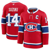 Nick Suzuki Montreal Canadiens Fanatics Home Premium Jersey - Red - NHL