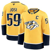 Roman Josi Nashville Predators Fanatics Home Premium Jersey - Yellow - NHL