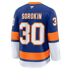 Ilya Sorokin New York Islanders Fanatics Home Premium Jersey - Royal - NHL
