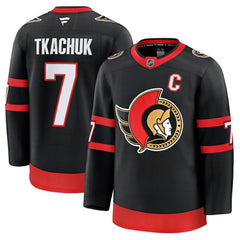 Brady Tkachuk Ottawa Senators Fanatics Home Premium Jersey - Black - NHL