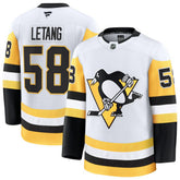 Kris Letang Pittsburgh Penguins Fanatics Premium Jersey - White - NHL
