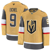 Jack Eichel Vegas Golden Knights Fanatics Home Premium Jersey - Gold - NHL