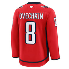 Alexander Ovechkin Washington Capitals Fanatics Home Premium Jersey - Red - NHL
