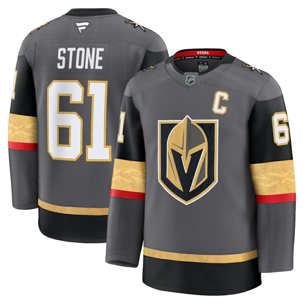 Mark Stone Vegas Golden Knights Fanatics Alternate Premium Jersey - Gray - NHL