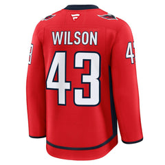 Tom Wilson Washington Capitals Fanatics Home Premium Jersey - Red - NHL
