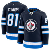 Kyle Connor Winnipeg Jets Fanatics Home Premium Jersey - Navy - NHL