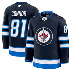 Kyle Connor Winnipeg Jets Fanatics Home Premium Jersey - Navy - NHL