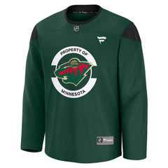 Minnesota Wild Fanatics Practice Jersey - Green - NHL