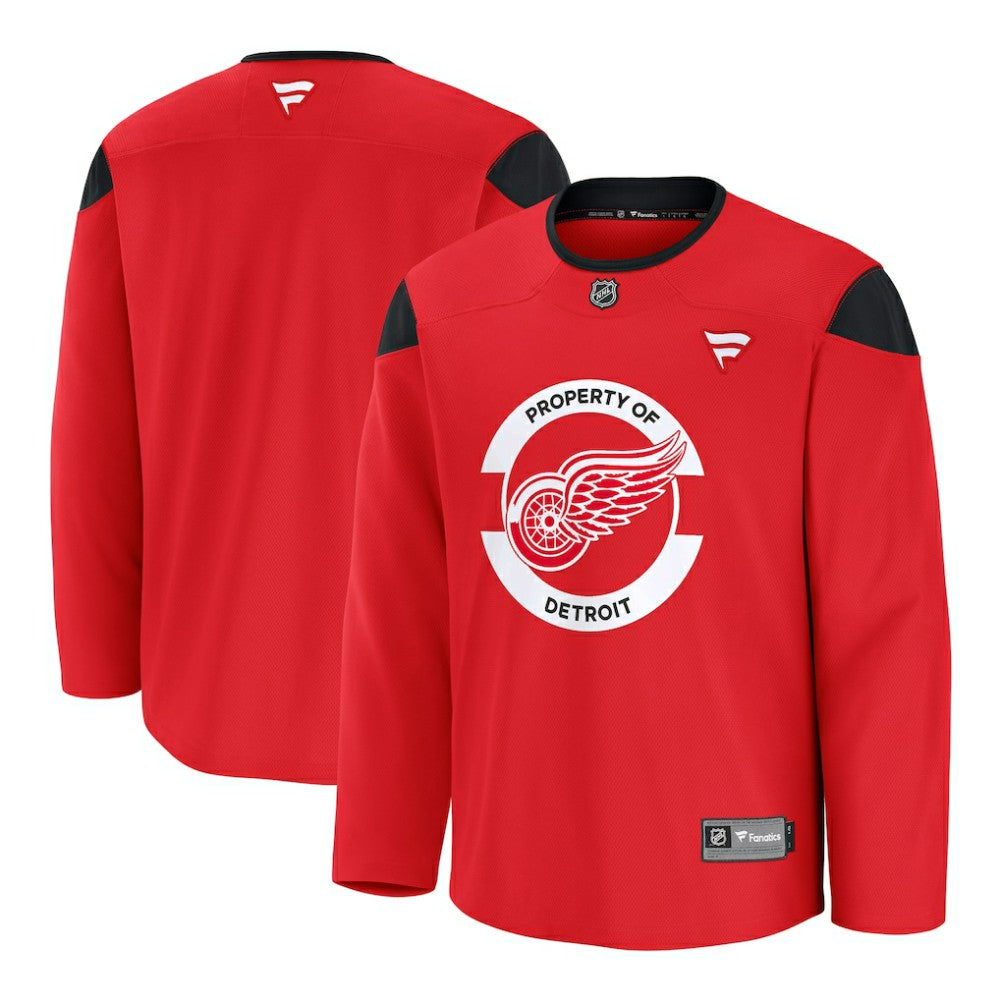 Detroit Red Wings Fanatics Practice Jersey - Red - NHL