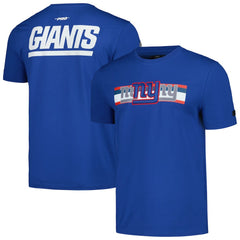 New York Giants Pro Standard Retro Striper T-Shirt Royal | NFL