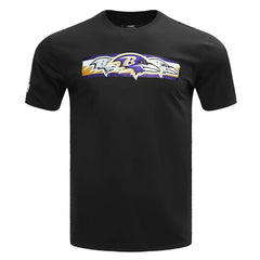 Baltimore Ravens Pro Standard Retro Striper T-Shirt Black | NFL