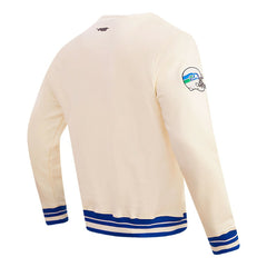 Seattle Seahawks Pro Standard Retro Classics Fleece Pullover Sweatshirt Cream | NFL