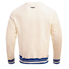 Seattle Seahawks Pro Standard Retro Classics Fleece Pullover Sweatshirt Cream | NFL