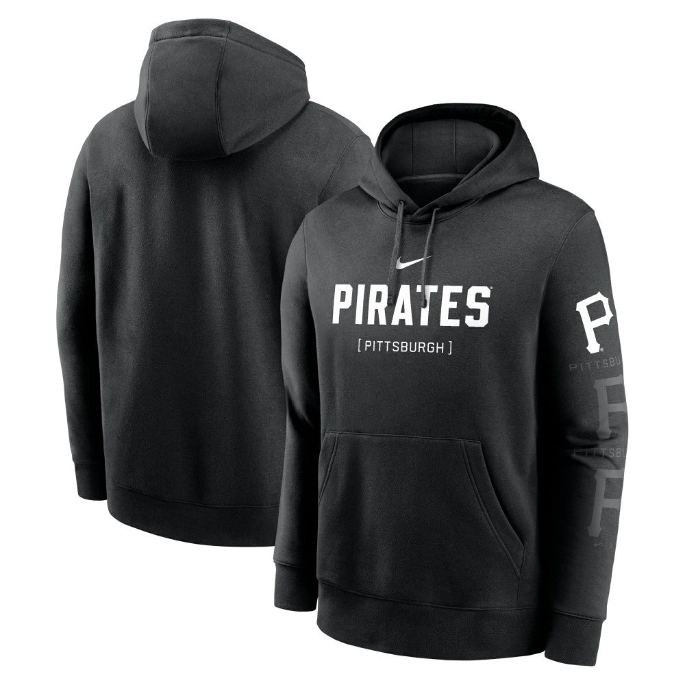 Pittsburgh Pirates Nike Fashion Club Pullover Hoodie - MLB