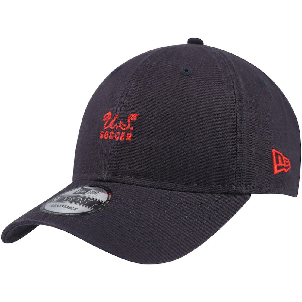 USMNT New Era Women's Throwback 9TWENTY Adjustable Hat Navy | New Era discount