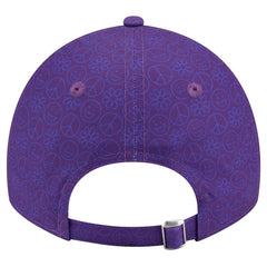 Minnesota Vikings New Era Women's Smiley 9TWENTY Adjustable Hat Purple | NFL