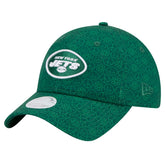 New York Jets New Era Women's Smiley 9TWENTY Adjustable Hat Green | NFL