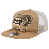 Las Vegas Raiders New Era Meet Me 9FIFTY Snapback Hat Tan | NFL