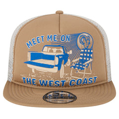 Los Angeles Rams New Era Meet Me 9FIFTY Snapback Hat Tan | NFL