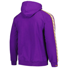 Utah Jazz Hardwood Classics Nights Raglan Pullover Hoodie Purple - NBA