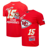 Patrick Mahomes Kansas City Chiefs Pro Standard Fast Lane Name & Number Player T-Shirt Red | NFL