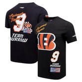 Joe Burrow Cincinnati Bengals Pro Standard Fast Lane Name & Number Player T-Shirt Black | NFL