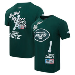 Ahmad Sauce Gardner New York Jets Pro Standard Fast Lane Name & Number Player T-Shirt Green | NFL